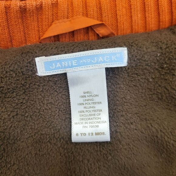 Janie and Jack puffer coat - Picture 5 of 8